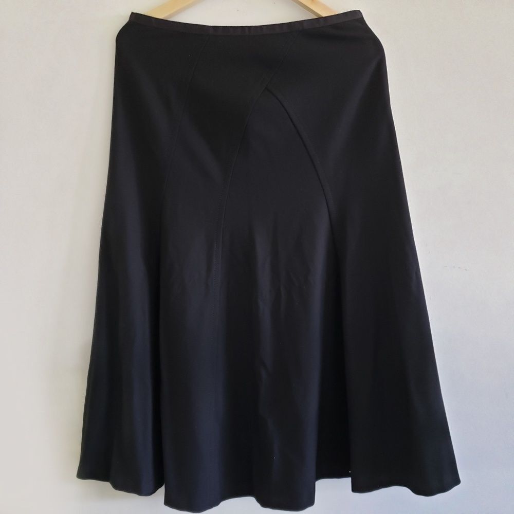 Liz Claiborne Black Long Skirt Size 6 - Picture 4 of 4